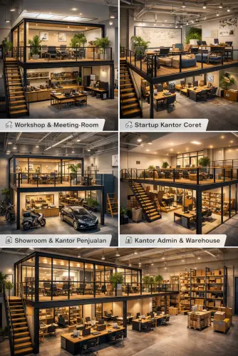 Mezzanine Ruang Kantor di Baleendah
